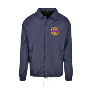 Coach Jacket C’est Léger - Purple Feather - Blue Navy