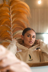 Sweat capuche CLP Beige