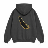 Sweat capuche CLP Gris Volcan