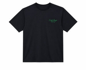 T-Shirt CLP Noir Unisexe Logo Vert