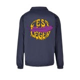 Coach Jacket C’est Léger - Purple Feather - Blue Navy