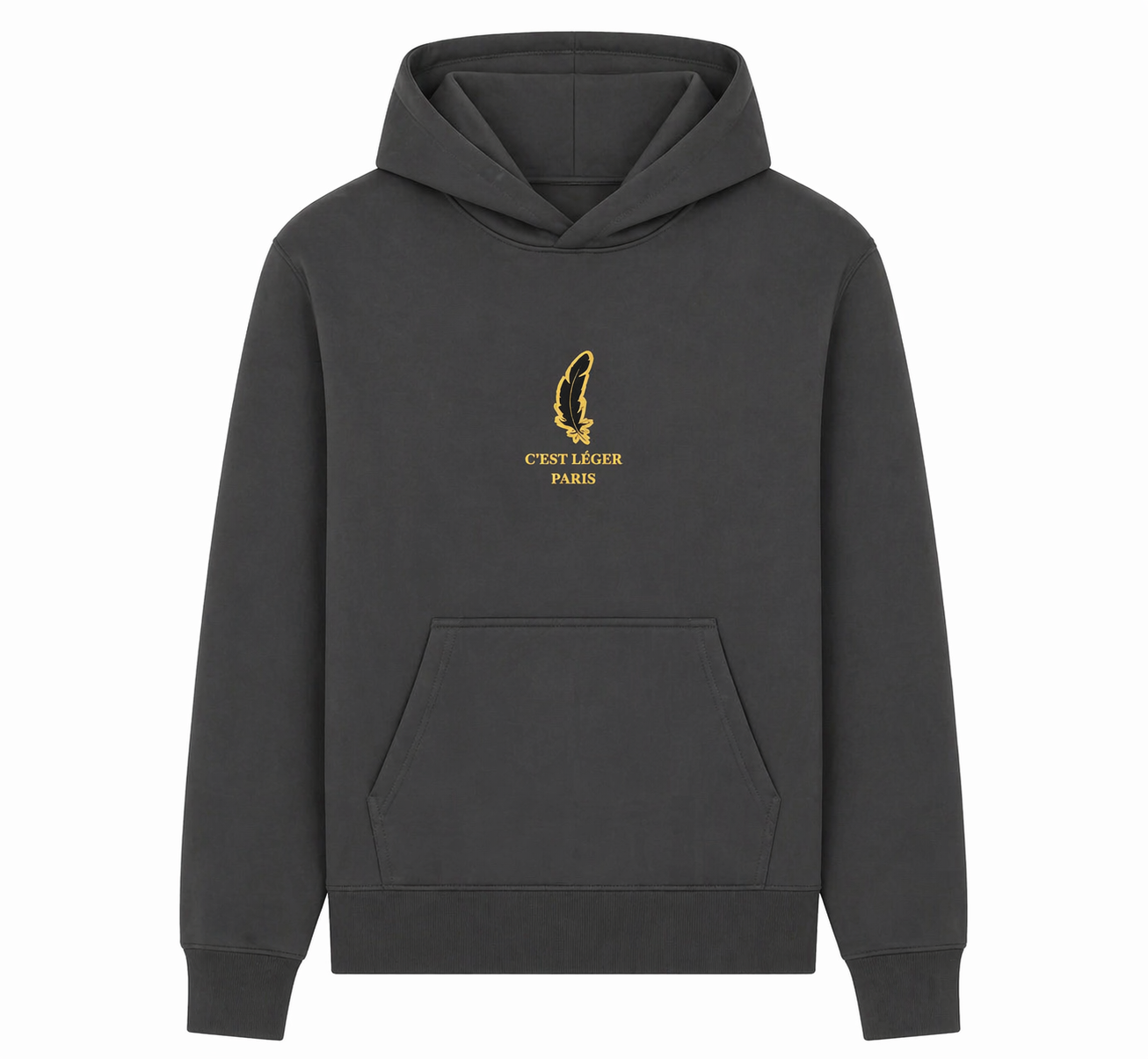Sweat capuche CLP Gris Volcan