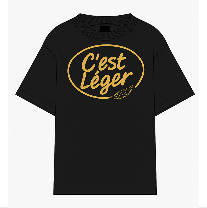 T-shirt CLP Noir