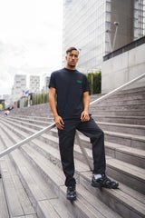 T-Shirt CLP Noir Unisexe Logo Vert